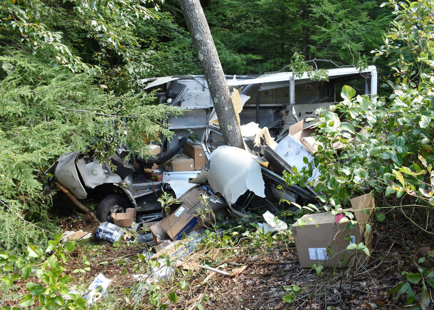 Ranshaw man in critical condition follow FedEx van crash